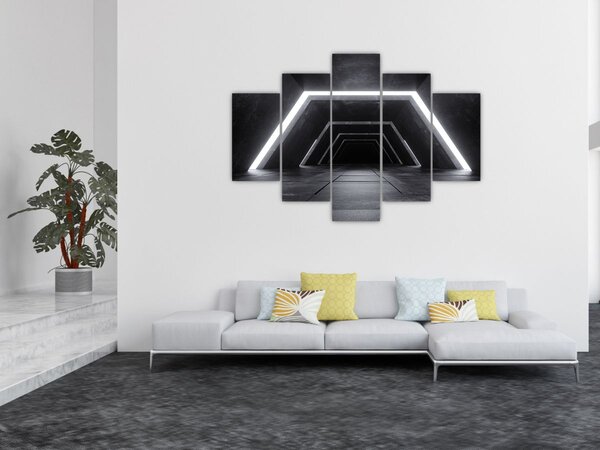 Tablou - Tunel futurist (150x105 cm)