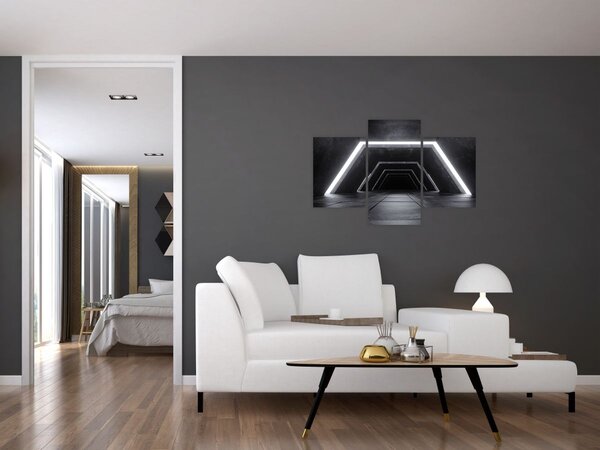 Tablou - Tunel futurist (90x60 cm)