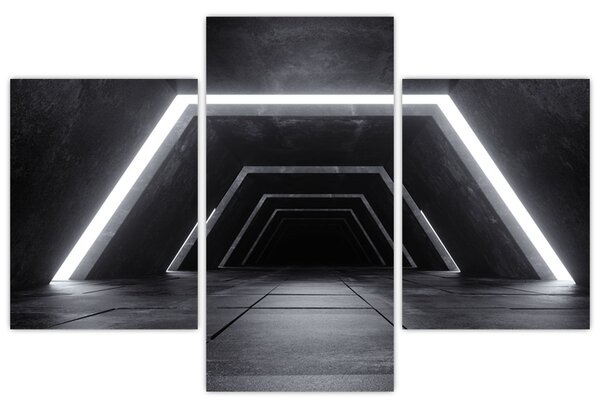 Tablou - Tunel futurist (90x60 cm)