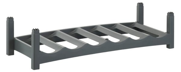 Raft de vin din plastic gri Vario - Rotho