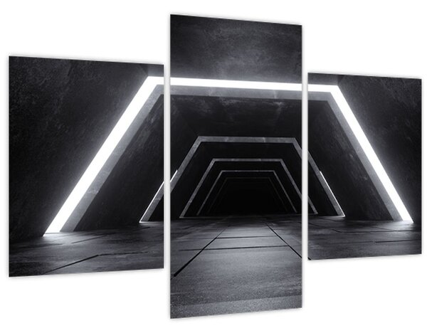 Tablou - Tunel futurist (90x60 cm)