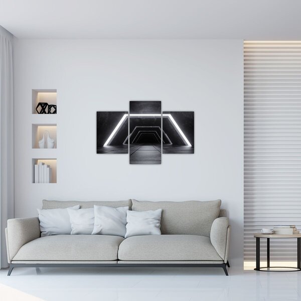 Tablou - Tunel futurist (90x60 cm)