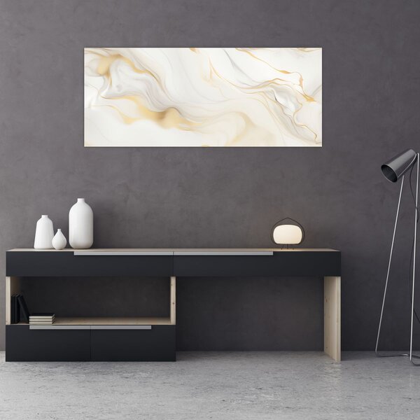 Tablou - Abstracție cu decor (120x50 cm)