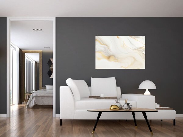 Tablou - Abstracție cu decor (90x60 cm)