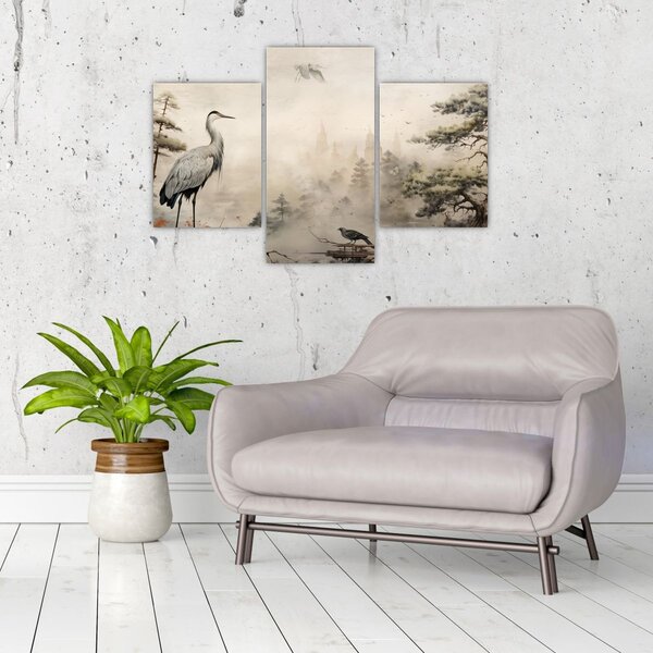 Tablou - Desen animat peisaj (90x60 cm)