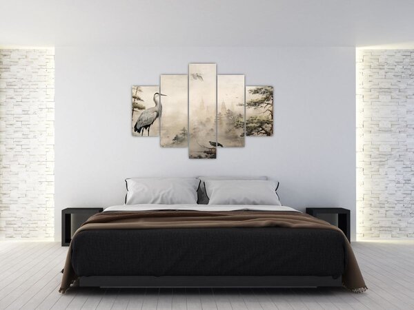 Tablou - Desen animat peisaj (150x105 cm)