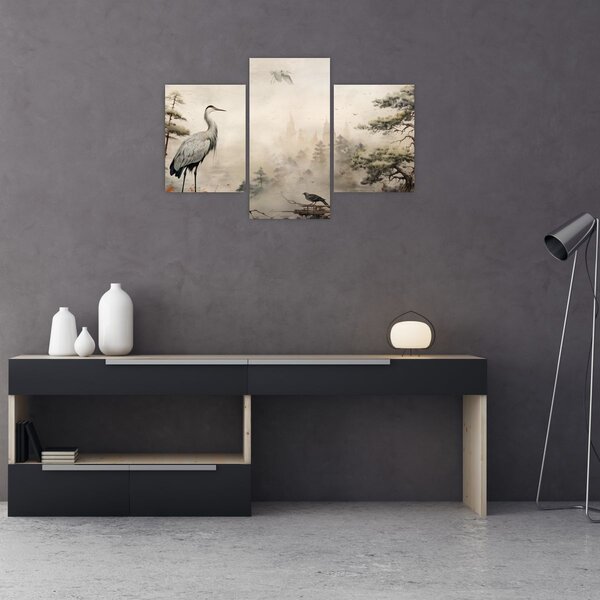 Tablou - Desen animat peisaj (90x60 cm)