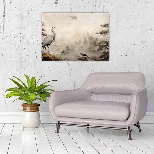 Tablou - Desen animat peisaj (70x50 cm)