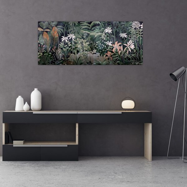 Tablou - Model de junglă pictat (120x50 cm)