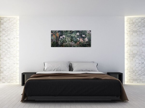 Tablou - Model de junglă pictat (120x50 cm)