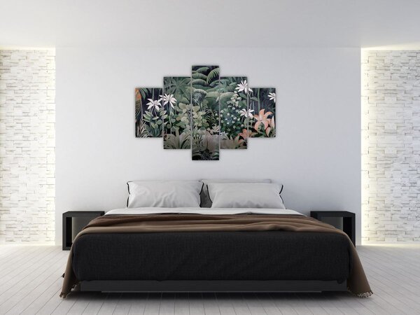 Tablou - Model de junglă pictat (150x105 cm)
