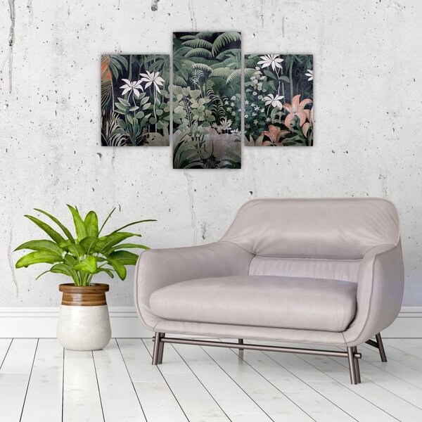 Tablou - Model de junglă pictat (90x60 cm)