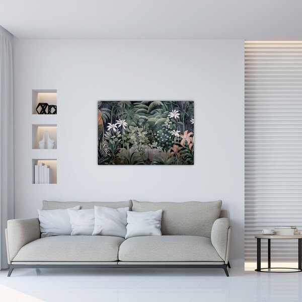 Tablou - Model de junglă pictat (90x60 cm)
