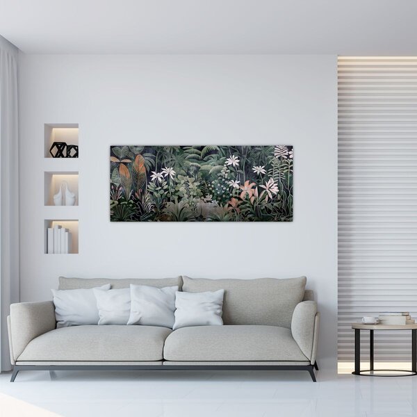 Tablou - Model de junglă pictat (120x50 cm)