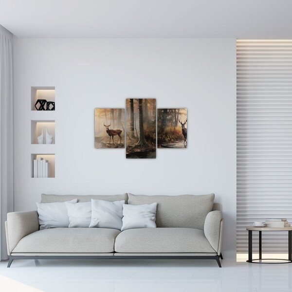 Tablou - Vintage pictura wildlife (90x60 cm)