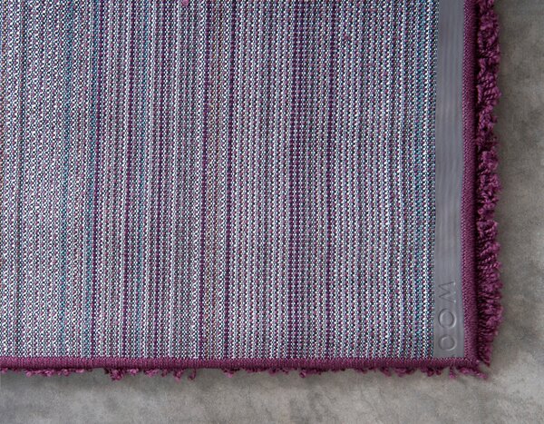 Traversa Shaggy Shag lila 76/305 cm