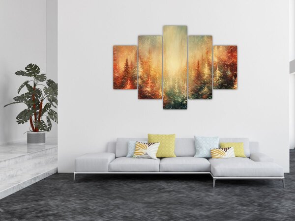 Tablou - Pictura de păduri (150x105 cm)