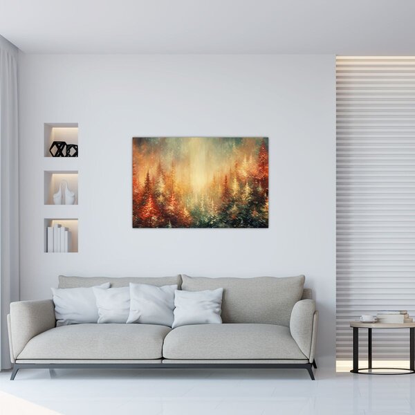 Tablou - Pictura de păduri (90x60 cm)
