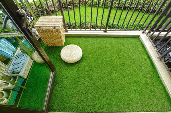 Gazon Artificial FUSE 25 Premium BELGIAN, Lungime Fir 25 mm, Latime 1m, Marime 100 x 200 cm, Verde, Imitatie Perfecta Gazon Natural, Antialergic