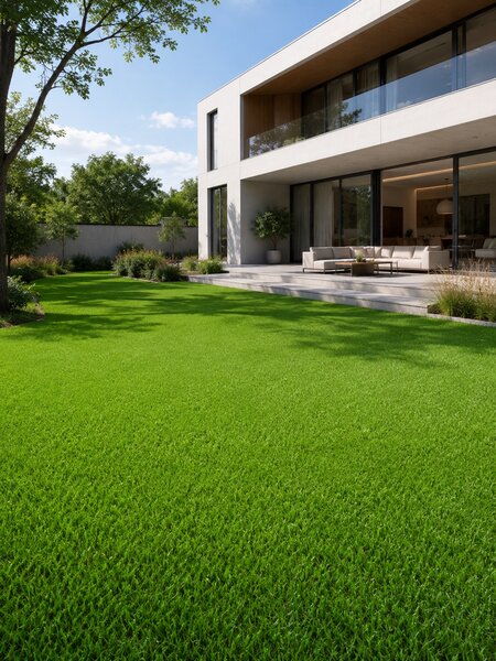 Gazon Artificial FUSE 25 Premium BELGIAN, Lungime Fir 25 mm, Latime 1m, Marime 100 x 200 cm, Verde, Imitatie Perfecta Gazon Natural, Antialergic