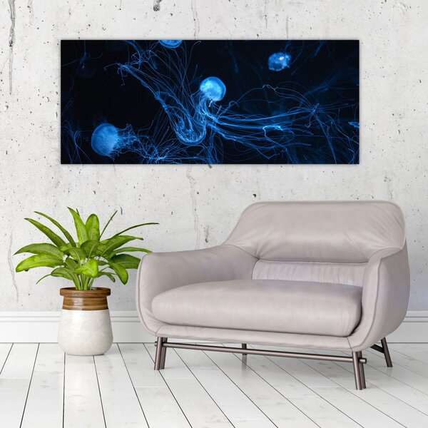Tablou - Meduză (120x50 cm)