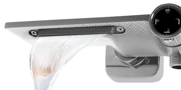 Coloana de dus REA HELIX Chrome