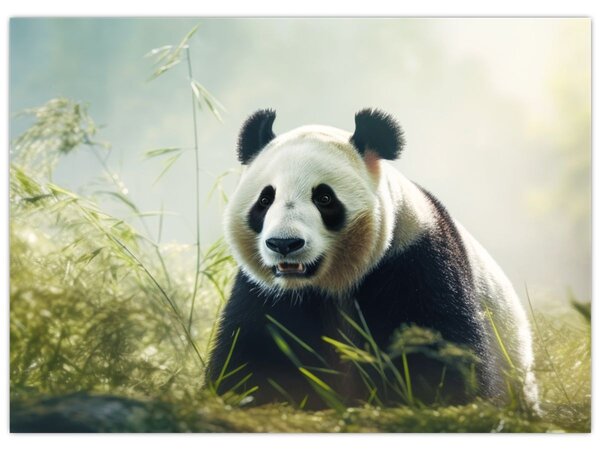 Tablou - Panda (70x50 cm)