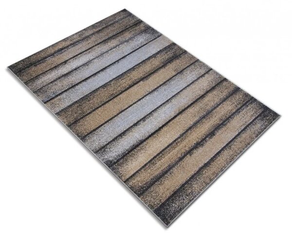 Covor 11196-BG29 Marime 80 x 150 cm,Bej Gri, Inaltime Fir 9 mm, Antialergic, Polipropilena, Living, Dormitor, Sufragerie, Birou 80 x 150