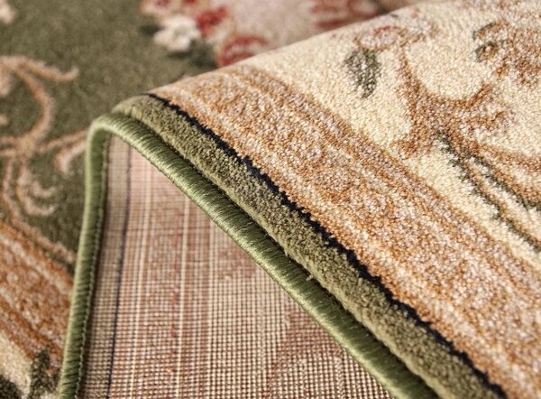 Covor Lotos 1557-310, Marime 80 x 150 cm, Verde, Inaltime Fir 8 mm, Antialergic, Polipropilena, Living, Dormitor, Sufragerie, Birou - Copie 80 x 150