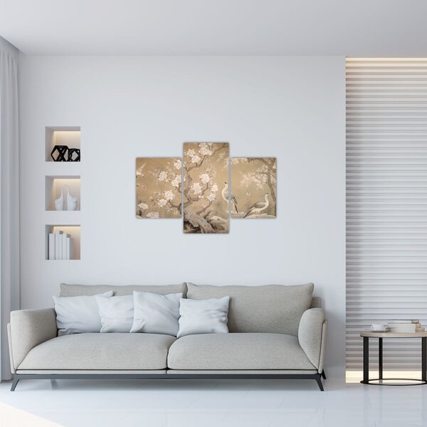Tablou - Desen animat peisaj japonez (90x60 cm)