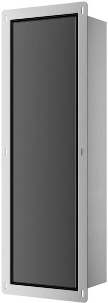 Balneo Wall-Box Brush compartiment perie wc negru B0401020505-02