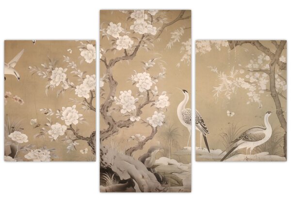 Tablou - Desen animat peisaj japonez (90x60 cm)