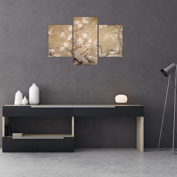 Tablou - Desen animat peisaj japonez (90x60 cm)