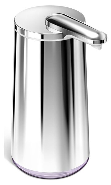 Dozator automat de săpun din oțel în argint 266 ml - simplehuman