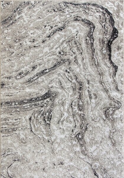 Covor Elma 007-106, Marime 80 x 150 cm, Bej, Gri, Inaltime Fir 6.5 mm, Antialergic, Polipropilena, Living, Dormitor, Sufragerie, Birou 80 x 150