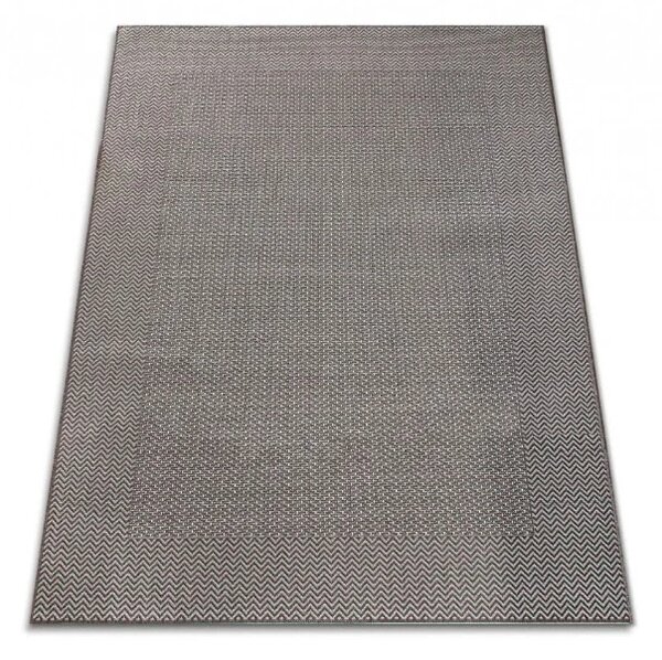 Covor Iuta Jeans 19242-91, Marime 50 x 80 cm, Maro, Inaltime Fir Tesatură plată, Antialergic, Polipropilena, Bucatarie, Hol, Balcon 50 x 80