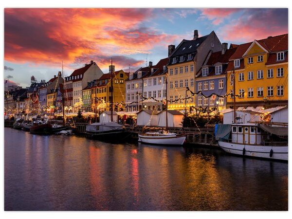 Tablou - Nyhavn, Copenhaga (70x50 cm)