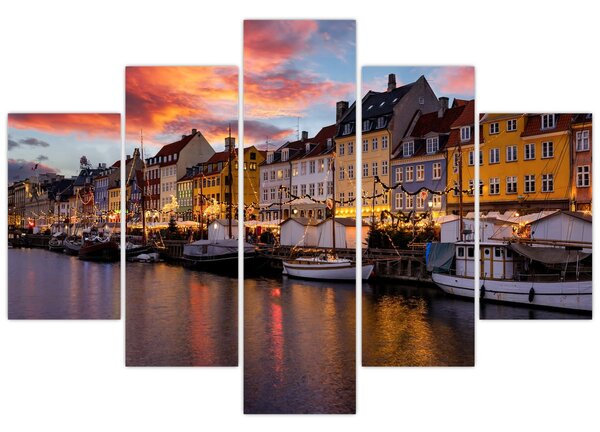 Tablou - Nyhavn, Copenhaga (150x105 cm)