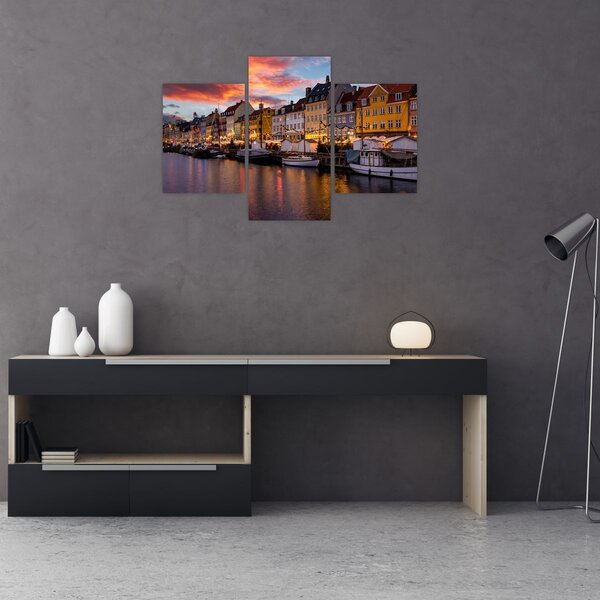 Tablou - Nyhavn, Copenhaga (90x60 cm)