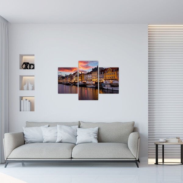 Tablou - Nyhavn, Copenhaga (90x60 cm)
