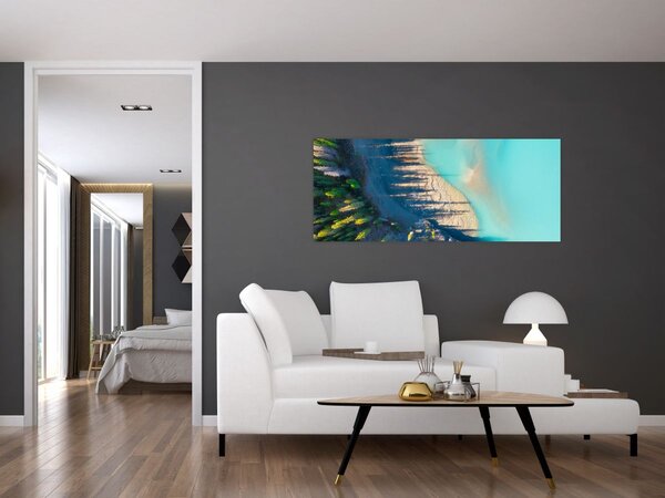 Tablou - Vedere la lac (120x50 cm)