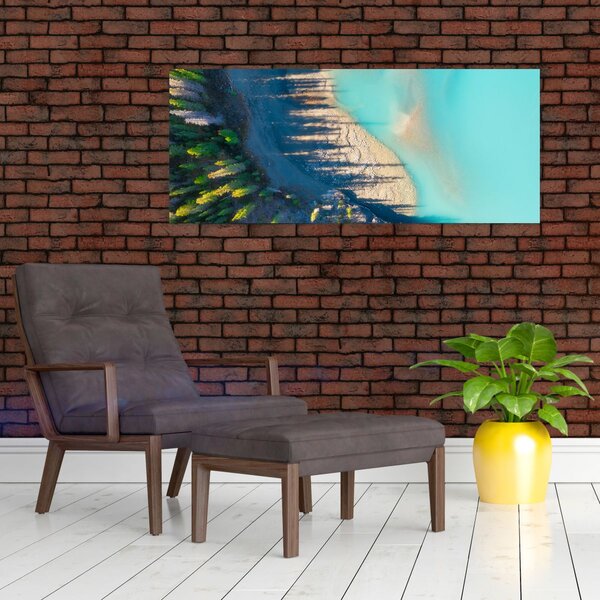 Tablou - Vedere la lac (120x50 cm)
