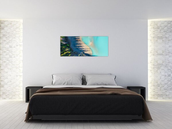 Tablou - Vedere la lac (120x50 cm)