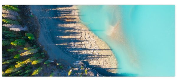 Tablou - Vedere la lac (120x50 cm)