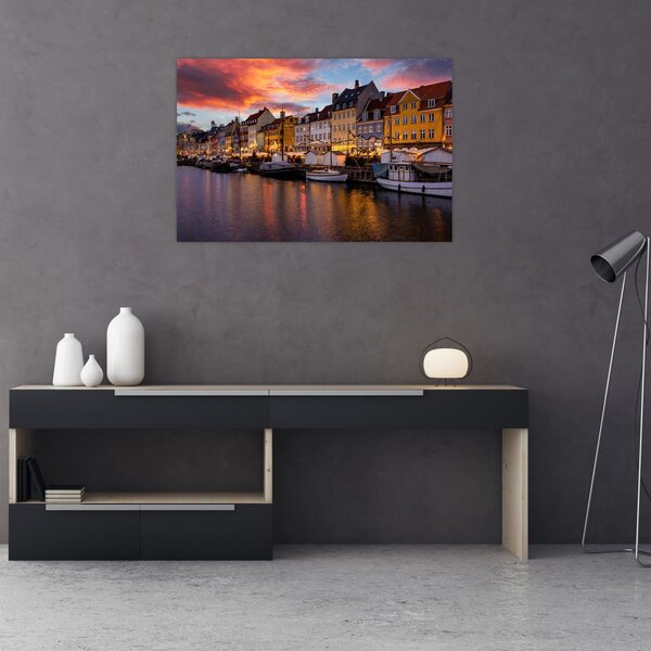 Tablou - Nyhavn, Copenhaga (90x60 cm)