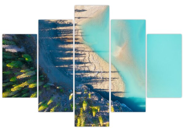 Tablou - Vedere la lac (150x105 cm)