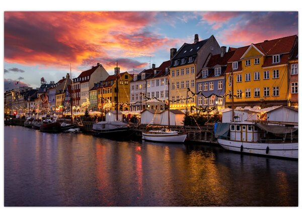 Tablou - Nyhavn, Copenhaga (90x60 cm)