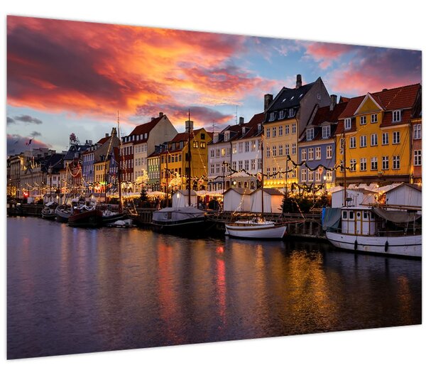Tablou - Nyhavn, Copenhaga (90x60 cm)