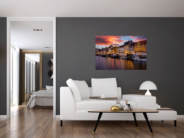 Tablou - Nyhavn, Copenhaga (90x60 cm)