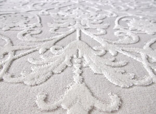 Traversa ITEA 42001-101, Inaltime Fir 10 mm, Latime 0.58m, Marime 95 x 200 cm, Ivory, Alb, Festonata / Surfilata / Tivita, Antialergica